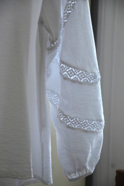 Blus Fiona vit, L/XL, Mix By Heart