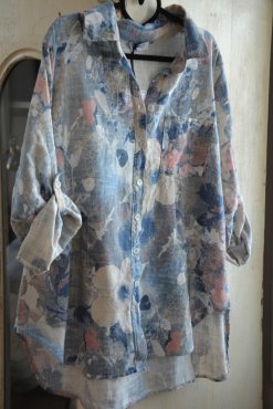 Blus Kelly blommor, one size, Mix By Heart