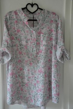Blus Sandra blommig, one size, Mix By Heart