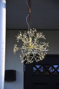 Boll grenar, Champagne, utebelysning