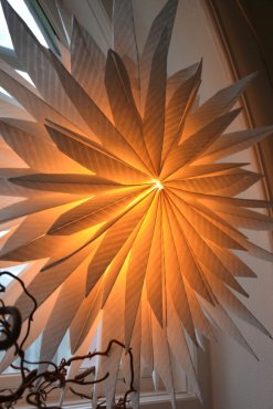 Pappersstjrna Cloud, 60 cm