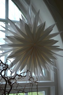 Pappersstjrna Cloud, 60 cm