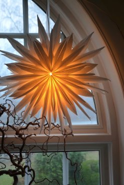 Pappersstjrna Cloud, 60 cm