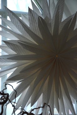 Pappersstjrna Cloud, 60 cm