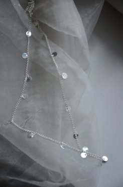 Halsband med sm rundlar, lngt, GEMINI