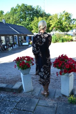 Blommnstrad skjortklnning, one size, Gemini