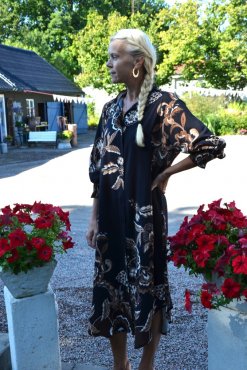 Blommnstrad skjortklnning, one size, Gemini
