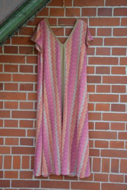 Klnning zickzack, rosa mix, one size, Gemini