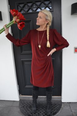 Klnning Luna vinrd, one size, Jrlevik, SLUT