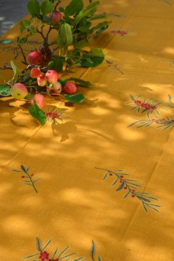 Duk Ilex Ocra, 250x140 cm, Miljgrden