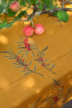 Duk Ilex Ocra, 250x140 cm, Miljgrden
