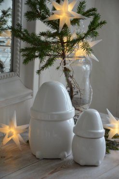 Eating Santa Small-shiny white, DBKD