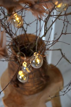 Ljusslinga �gg, batteridriven