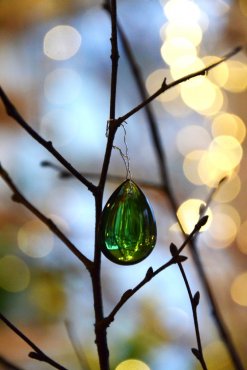 Droppe, Forest Green, 25-29 mm