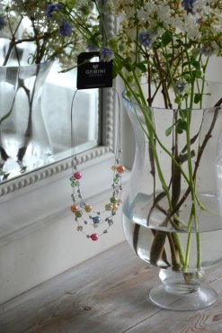 Halsband med runda prlor, Gemini, TILLFLLIGT SLUT