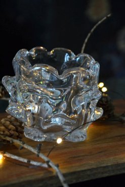 Ljuslykta "Henny" klarglas