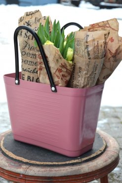 V�ska Hinza, Green Plastic, liten, Varmrosa