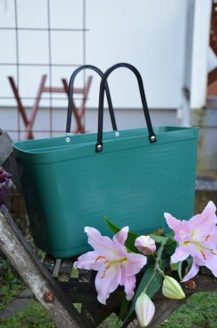 V�ska Hinza, Green Plastic, M�rkgr�n, stor