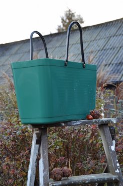 V�ska Hinza, Green Plastic, M�rkgr�n, stor