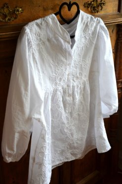 Blus, "Irmeline" vit, one size, Mix By Heart
