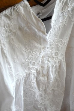 Blus, "Irmeline" vit, one size, Mix By Heart