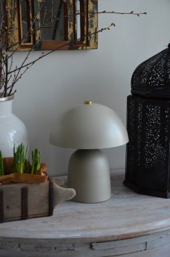 Bordslampa, Fungi, Beige