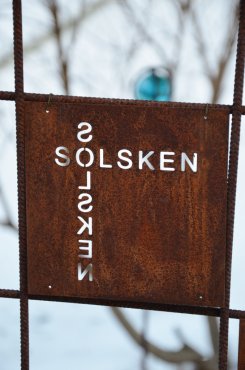 Skylt till armeringsnt, SOLSKEN