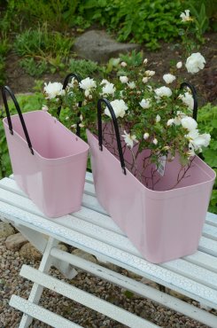 V�ska Hinza, Green Plastic, Gammelrosa, stor