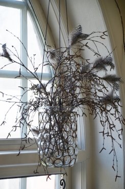 Fjderknippen "blomma" prlhns