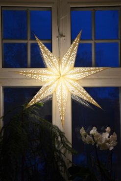 Pappersstjrna Lace, 80 cm