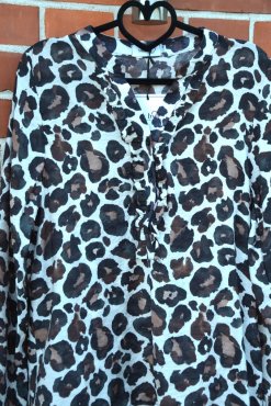 Blus, leo mnstrad, L/XL, Mix By Heart