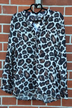 Blus, leo mnstrad, L/XL, Mix By Heart