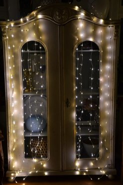 Ljusgardin Sherrie, ute/inneslinga