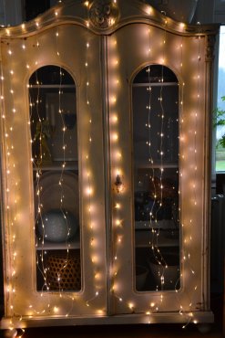 Ljusgardin Sherrie, ute/inneslinga