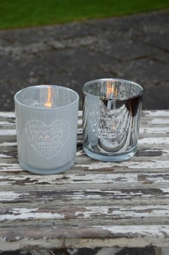 Majas Mamma lykta, silver