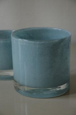 Nilla ljuskopp ljusbl, 10 cm, Olsson & Jensen