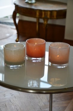 Nilla ljuskopp, gr�beige, 8 cm, Olsson & Jensen