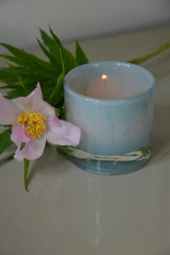 Nilla ljuskopp ljusbl, 8 cm, Olsson & Jensen