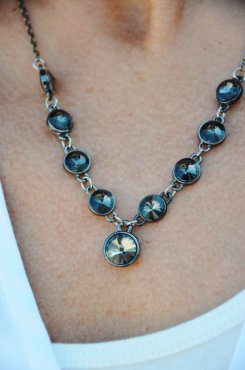 Halsband, svart, 90695-11