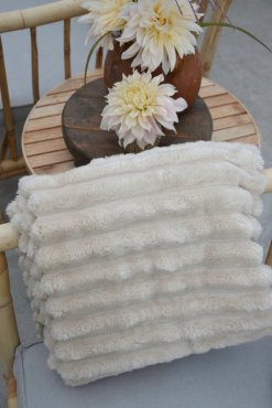 Pl�d Beige 125x150 cm