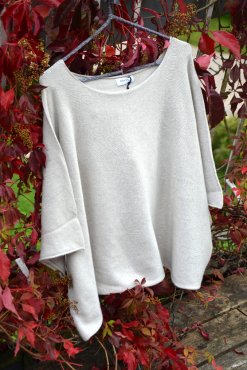 Ponchotrja beige, one size, Mix By Heart