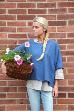 Ponchotrja, jeansbl, one size, Mix By Heart, SLUT