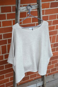 Ponchotrja beige, one size, Mix By Heart