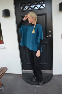 Ponchotrja, Petrol, one size, Mix By Heart