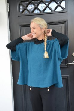 Ponchotrja, Petrol, one size, Mix By Heart