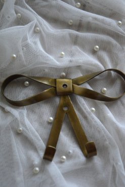 Vggkrok Rosett Antik Mssing