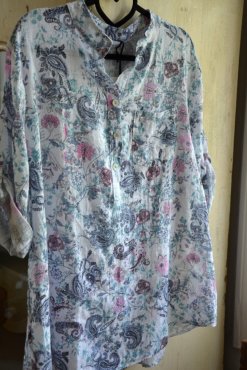 Sandra blus, blommig, one size, Mix By Heart