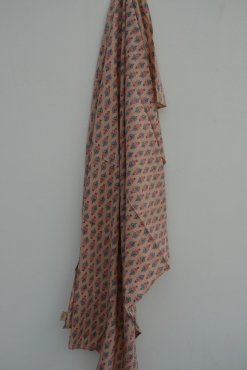 Sarong, "Rosa botten blomstermotiv"