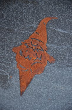 Tomte stick, rostig
