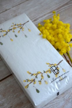 Servetter "P�skkvistar", Ib Laursen